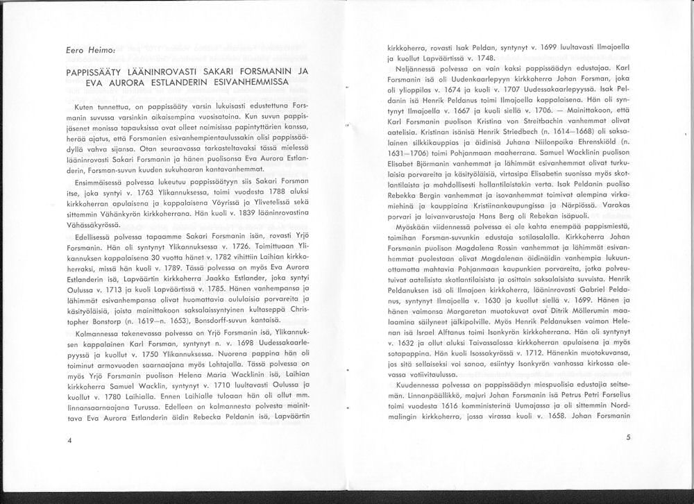 Sukuviesti 10, sivut 4 ja 5