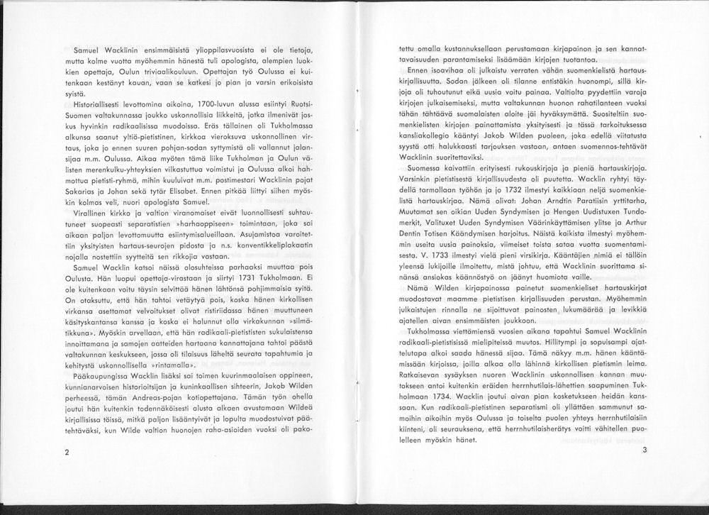 Sukuviesti 13, sivut 2 ja 3