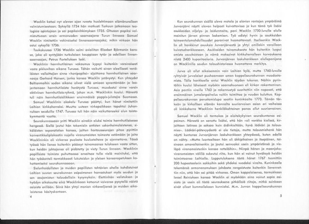 Sukuviesti 13, sivut 4 ja 5