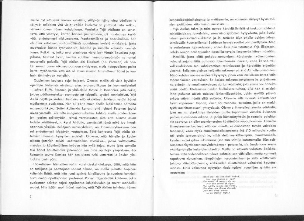 Sukuviesti 14, sivut 2 ja 3