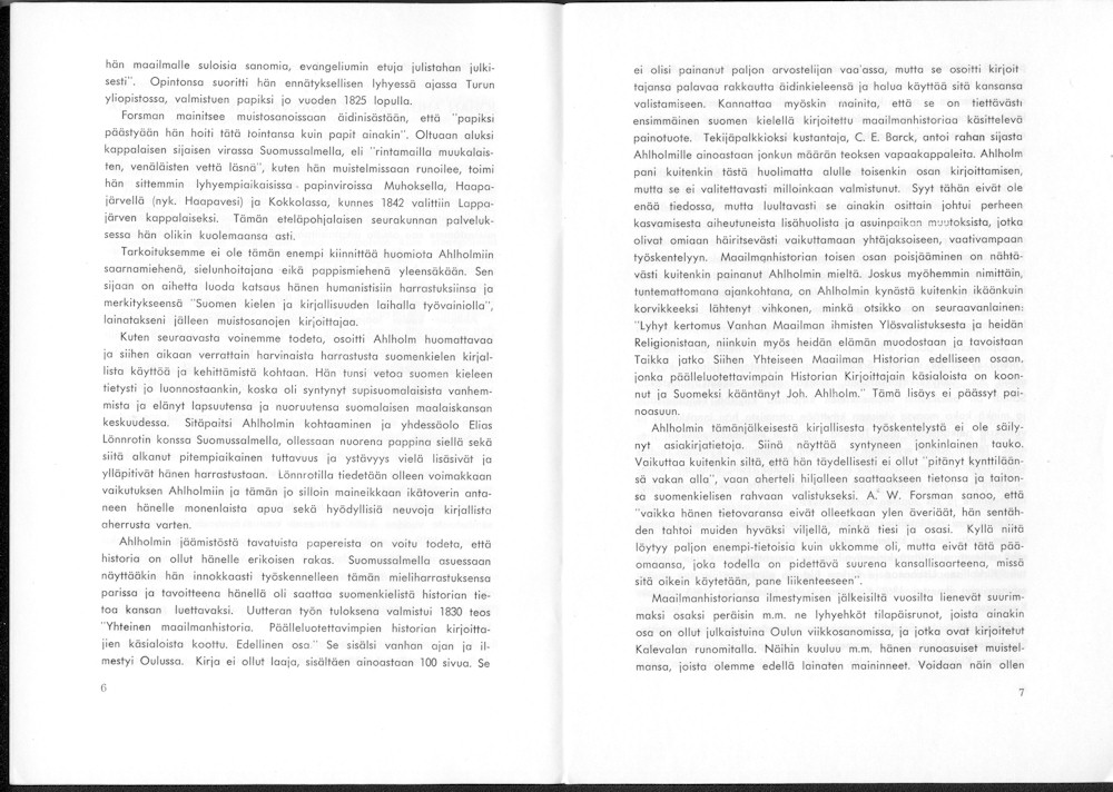 Sukuviesti 17, sivut 6 ja 7