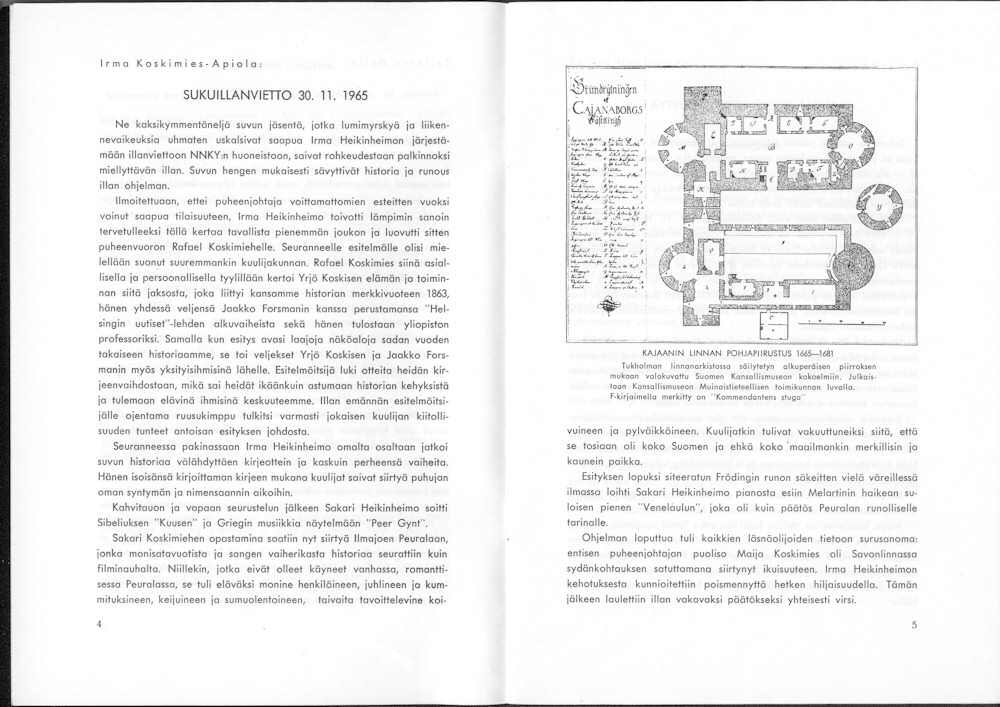Sukuviesti 19, sivut 4 ja 5