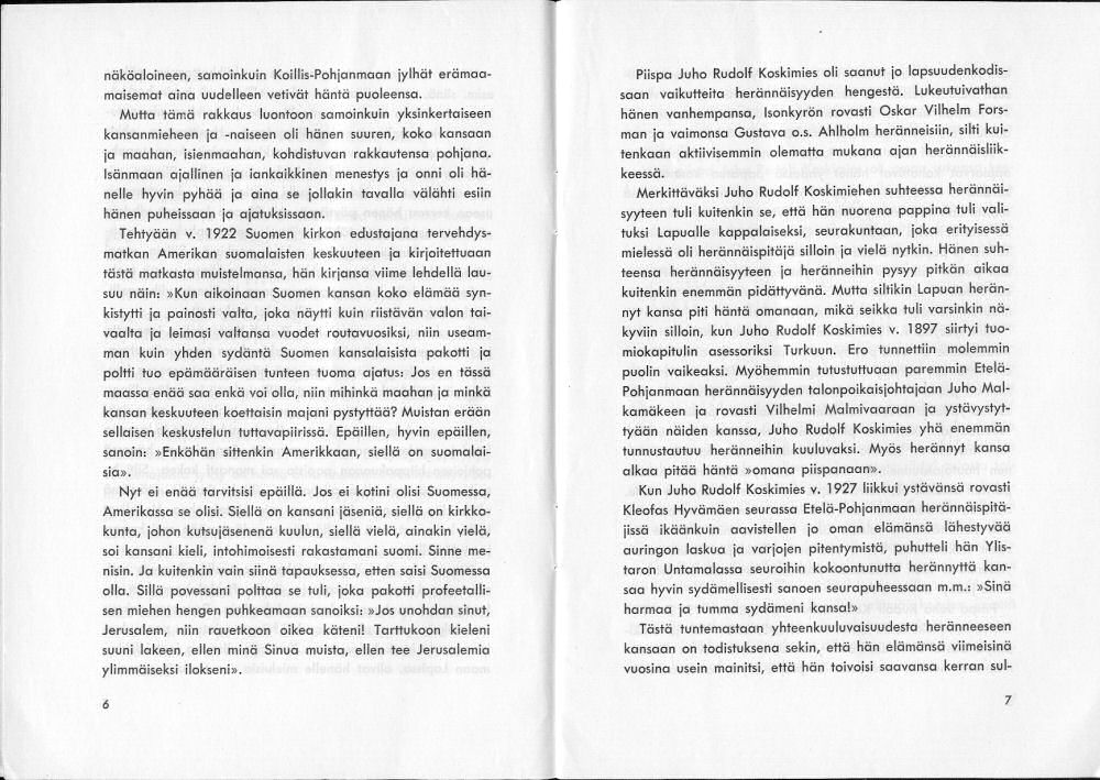 Sukuviesti 2, sivut 6 ja 7