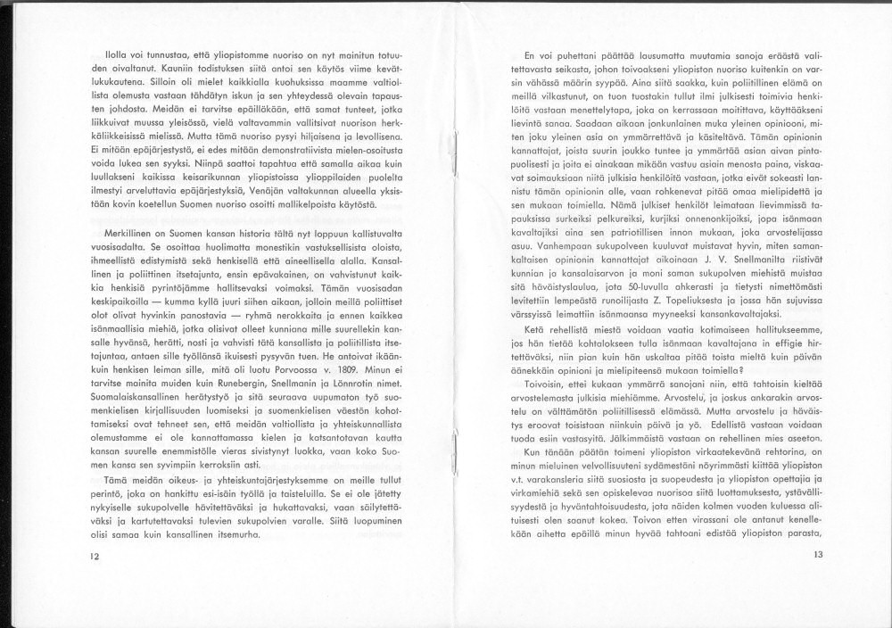 Sukuviesti 20, sivut 12 ja 13