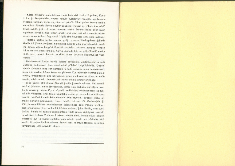 Sukuviesti 21, sivut 24 ja 25