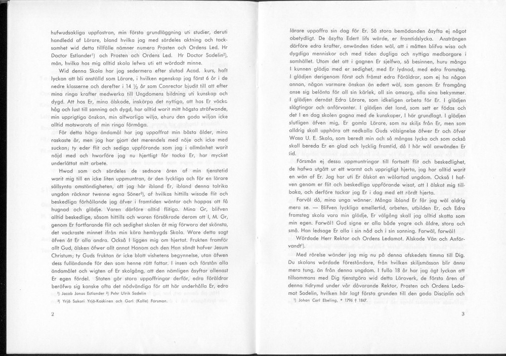 Sukuviesti 21, sivut 2 ja 3