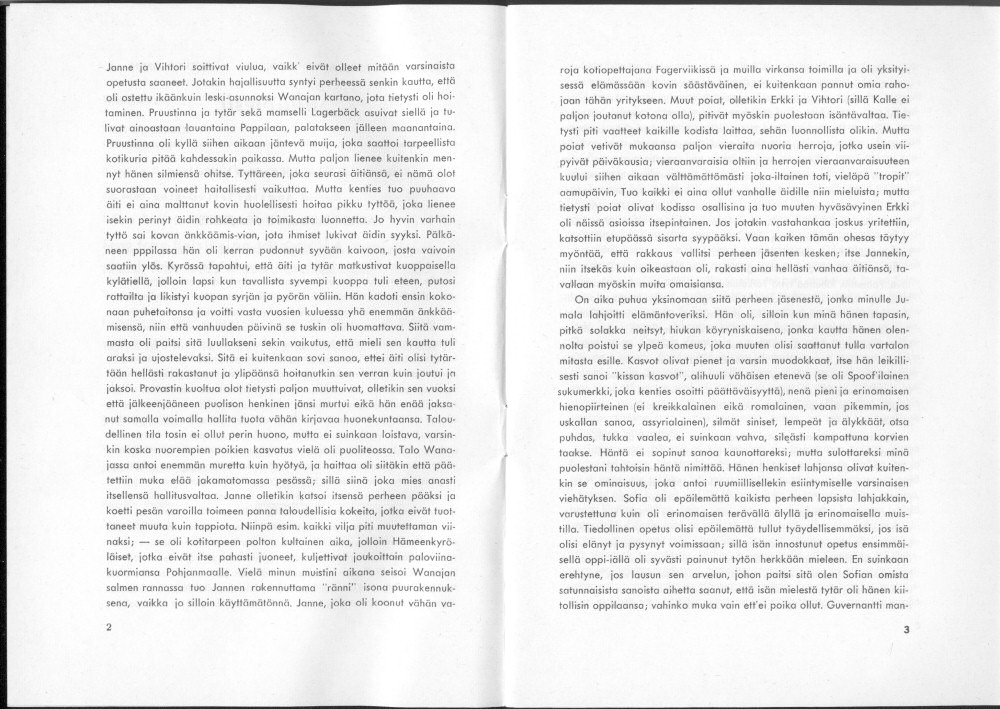 Sukuviesti 25, sivut 2 ja 3