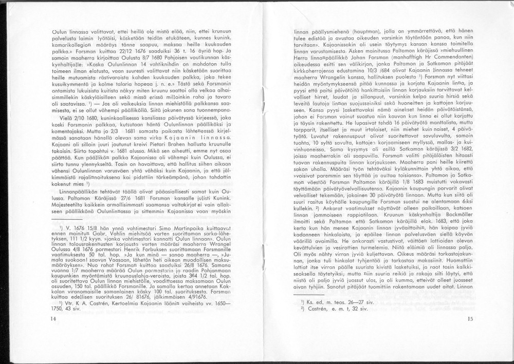 Sukuviesti 26, sivut 14 ja 15