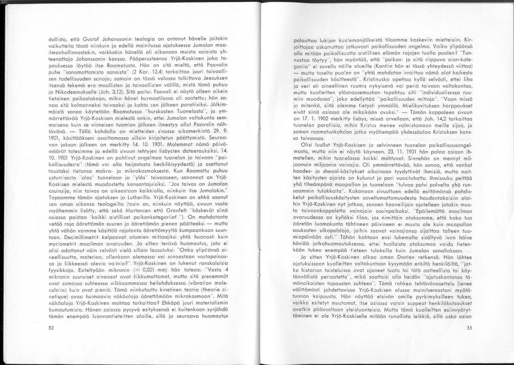 Sukuviesti 36, sivut 32 ja 33