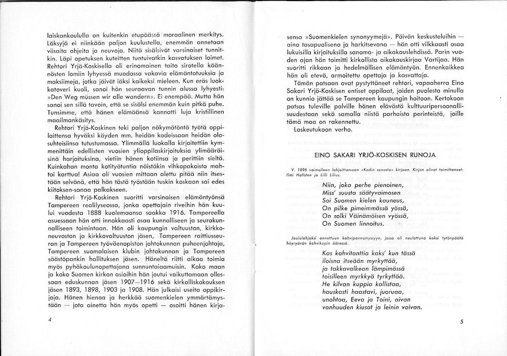 Sukuviesti 4, sivut 4 ja 5