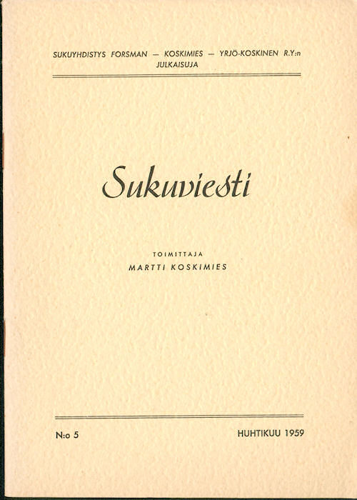 Sukuviesti 5