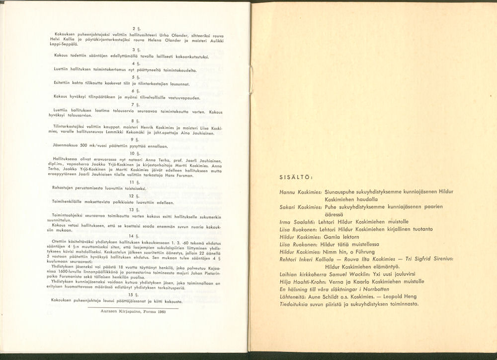 Sukuviesti 8, sivut 24 ja 25