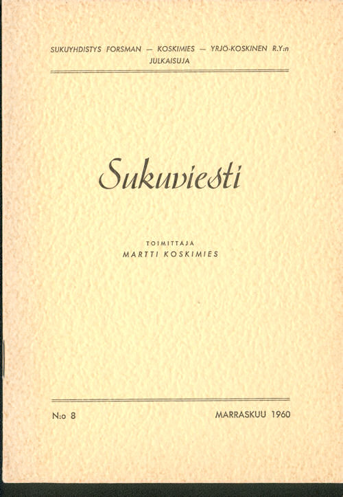 Sukuviesti 8