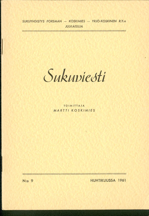 Sukuviesti 9